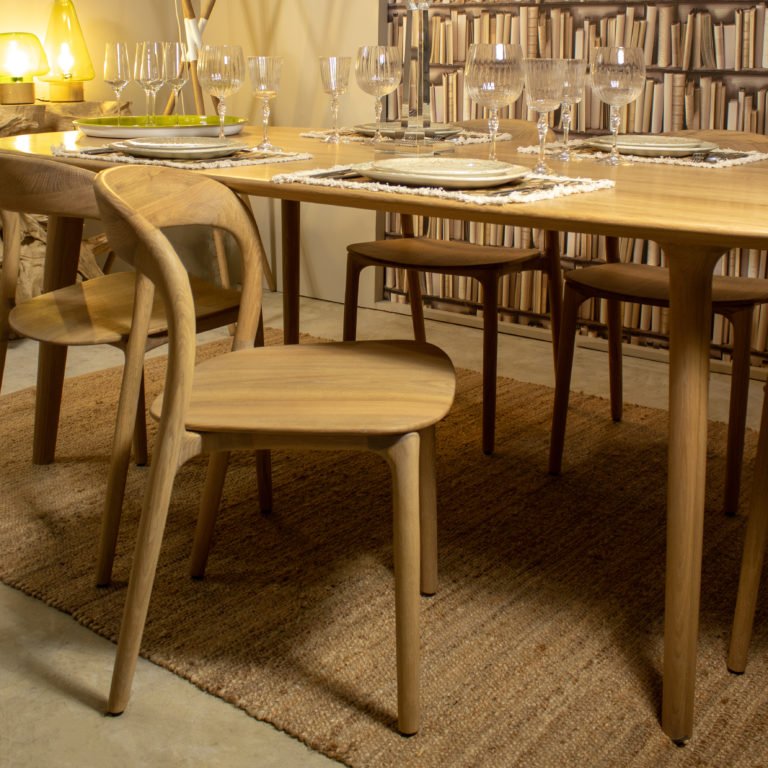 NEVA DINING CHAIR | NATURAL - Green Design Gallery