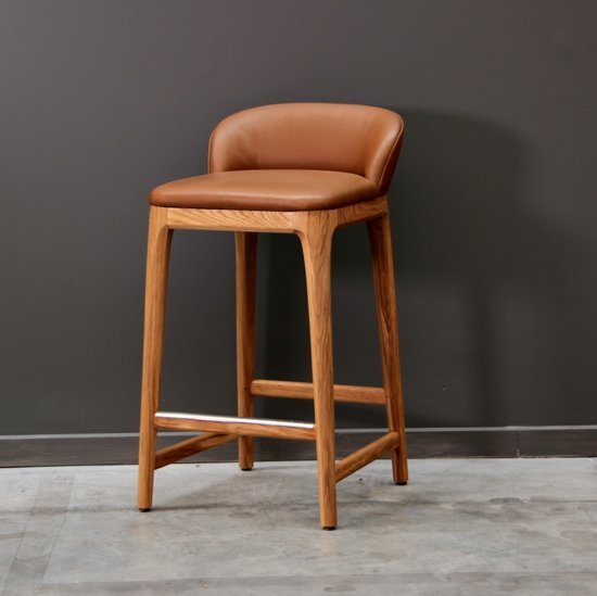NEW YORK BARCHAIR / TAN (2 HEIGHTS) - Green Design Gallery