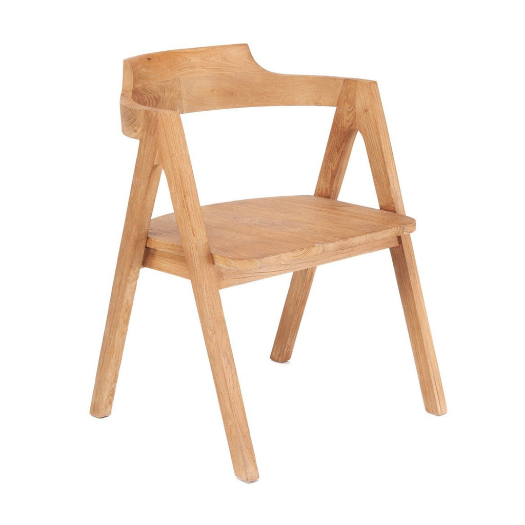 NIHI SUNDA DINING CHAIR | RECLAIMED TEAK | IN-OUTDOORS - Green Design Gallery