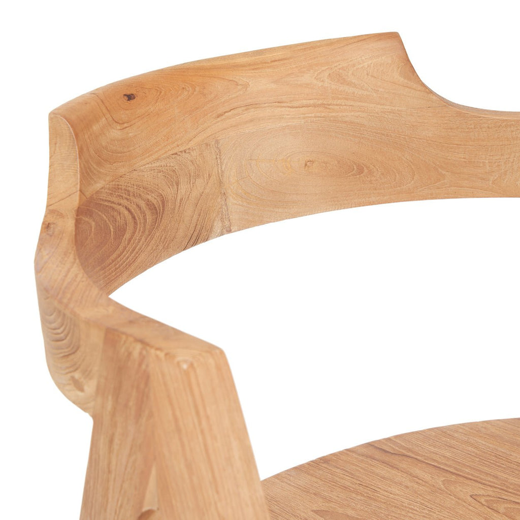 NIHI SUNDA DINING CHAIR | RECLAIMED TEAK | IN-OUTDOORS - Green Design Gallery