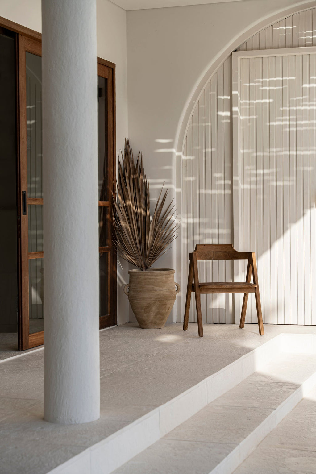 NIHI SUNDA DINING CHAIR | RECLAIMED TEAK | IN-OUTDOORS - Green Design Gallery