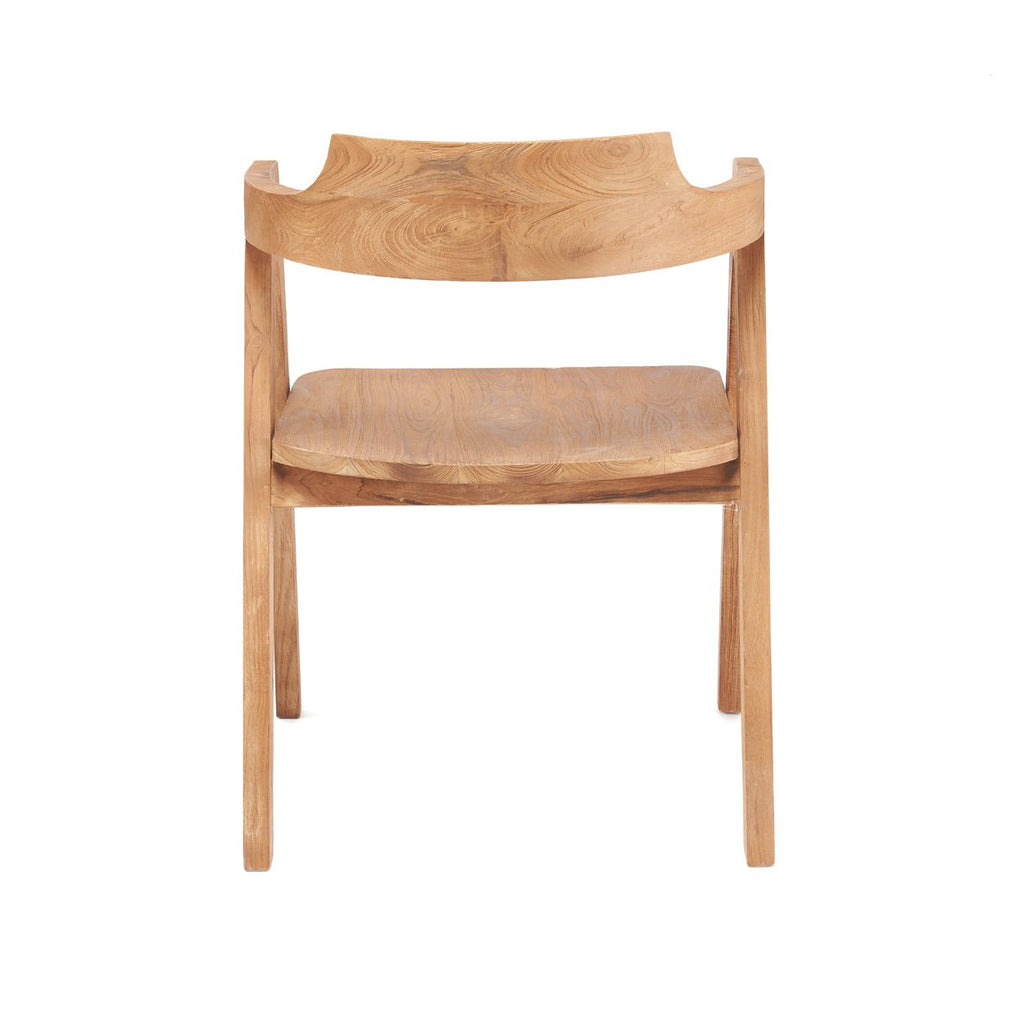 NIHI SUNDA DINING CHAIR | RECLAIMED TEAK | IN-OUTDOORS - Green Design Gallery