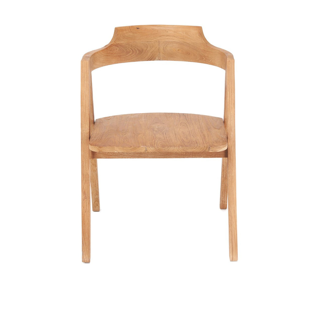 NIHI SUNDA DINING CHAIR | RECLAIMED TEAK | IN-OUTDOORS - Green Design Gallery