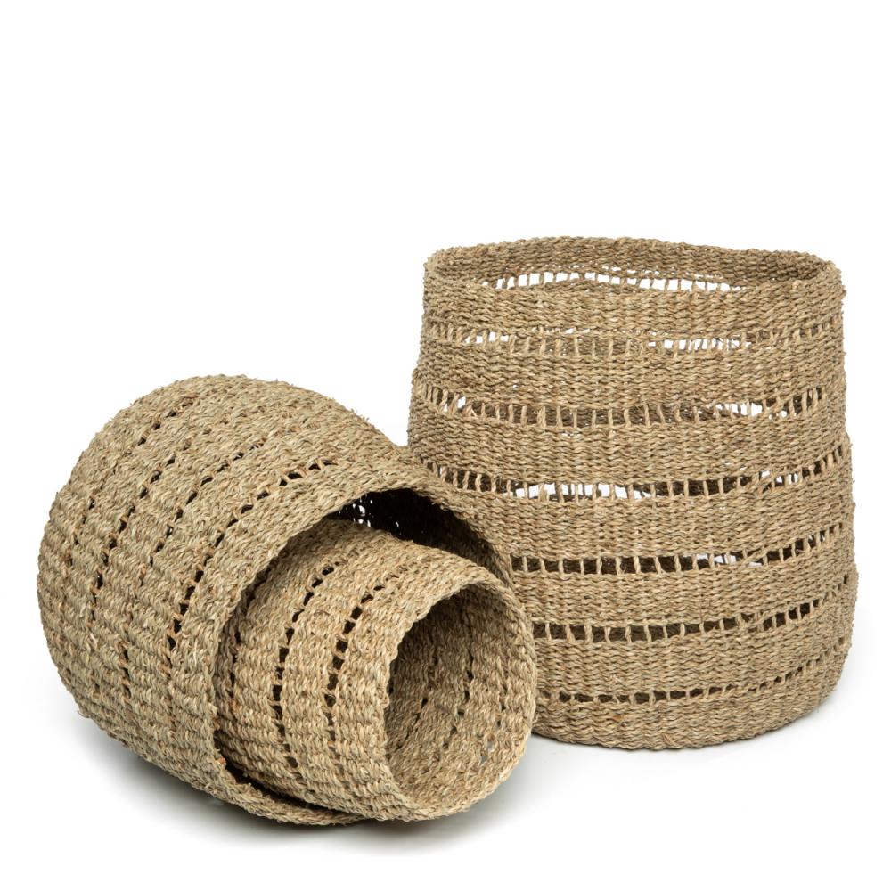 NINH BINH BASKETS | NATURAL | SET OF 3 - Green Design Gallery