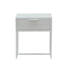 NOAH (BED)SIDE TABLE | RUSTIC WHITE - Green Design Gallery