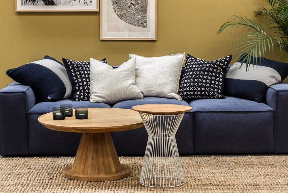 NOAH CONE COFFEE TABLE / RECYCLED TEAK - Green Design Gallery