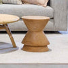 NOAH SIDE TABLE + STOOL | NATURAL - Green Design Gallery