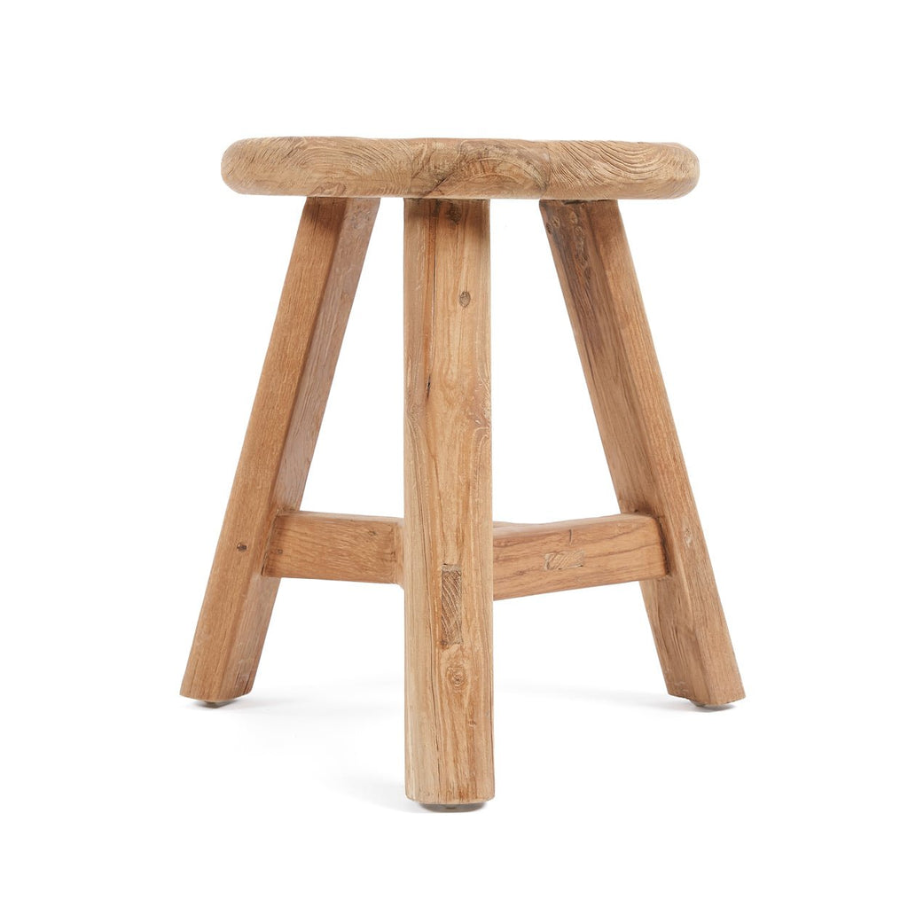 NOGUCHI STOOL | RECLAIMED TEAK | IN-OUTDOORS - Green Design Gallery