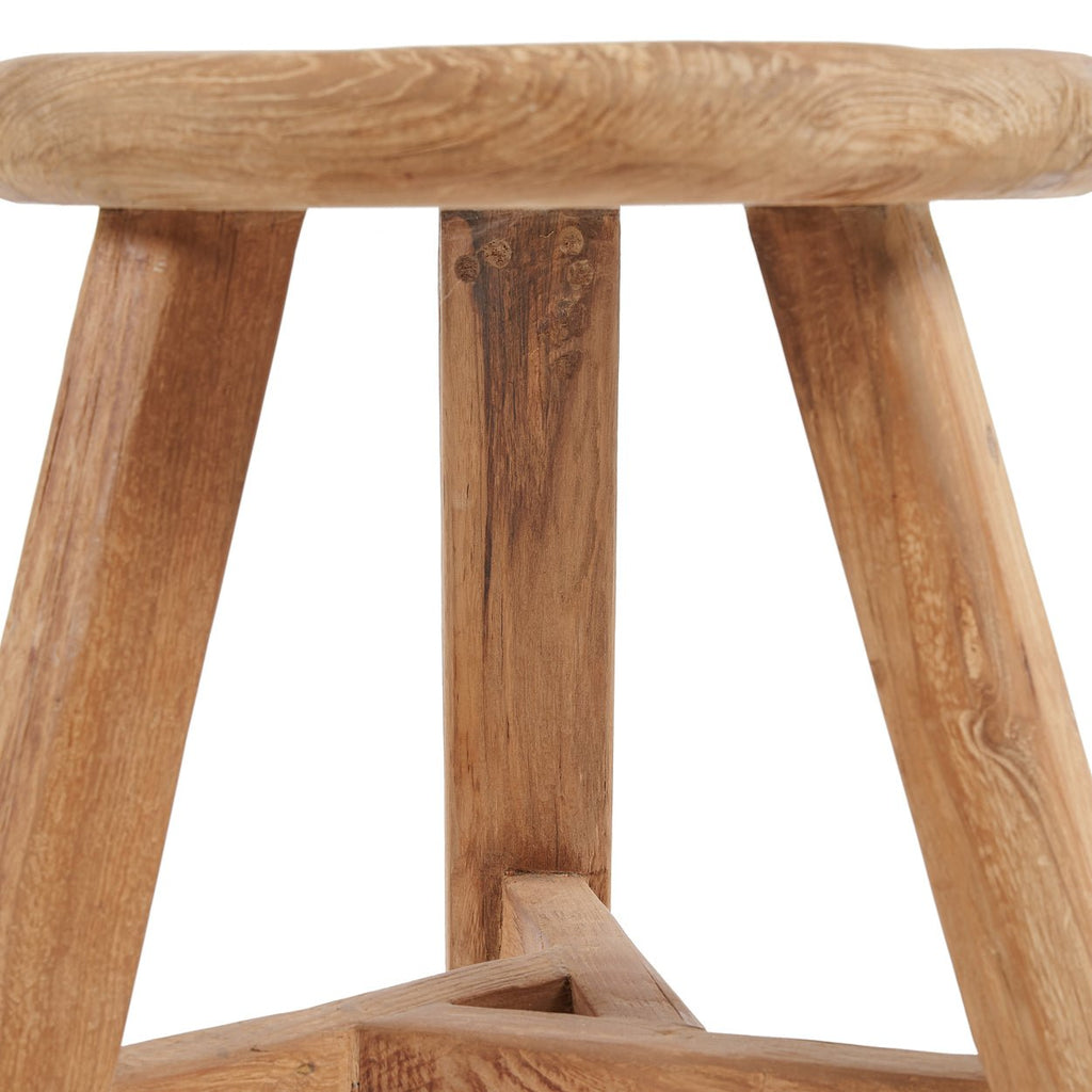 NOGUCHI STOOL | RECLAIMED TEAK | IN-OUTDOORS - Green Design Gallery