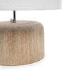 NOMAD TABLE LAMP | NATURAL + WHITE - Green Design Gallery