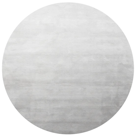 NORD WOOL ROUND RUG | HANDWOVEN | ARCTIC - Green Design Gallery