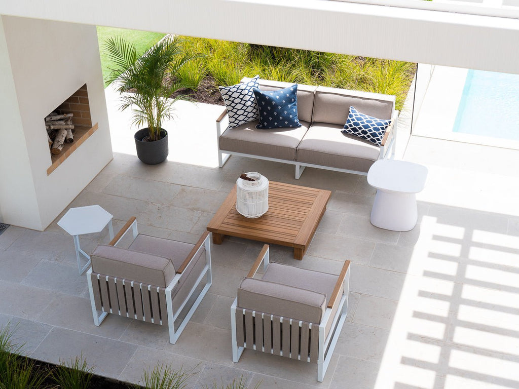 NORFOLK COFFEE TABLE | ECO TEAK | IN-OUTDOORS - Green Design Gallery