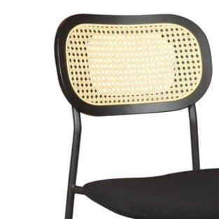 NOSARA DINING CHAIR | BLACK | SET OF 2 - Green Design Gallery