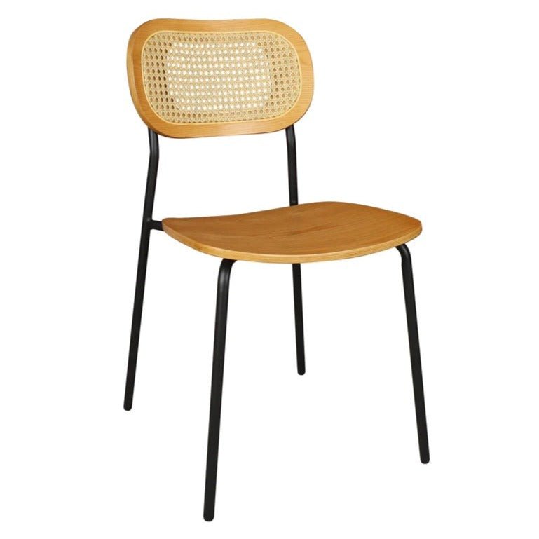 NOSARA DINING CHAIR | NATURAL RATTAN | SET OF 2 - Green Design Gallery