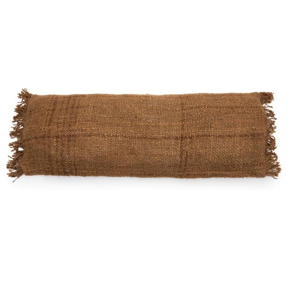 OH MY GEE CUSHION COVER | LONG | BROWN - Green Design Gallery