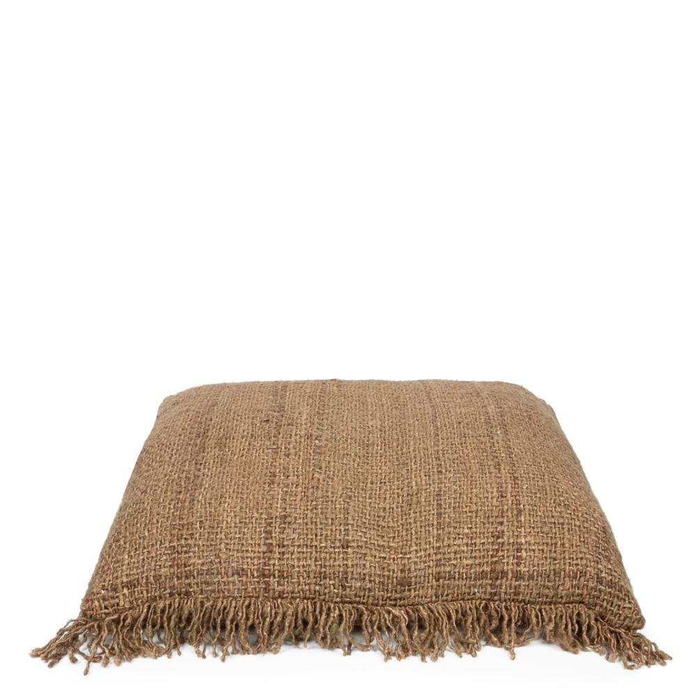 OH MY GEE CUSHION COVER | SQUARE | BROWN - Green Design Gallery