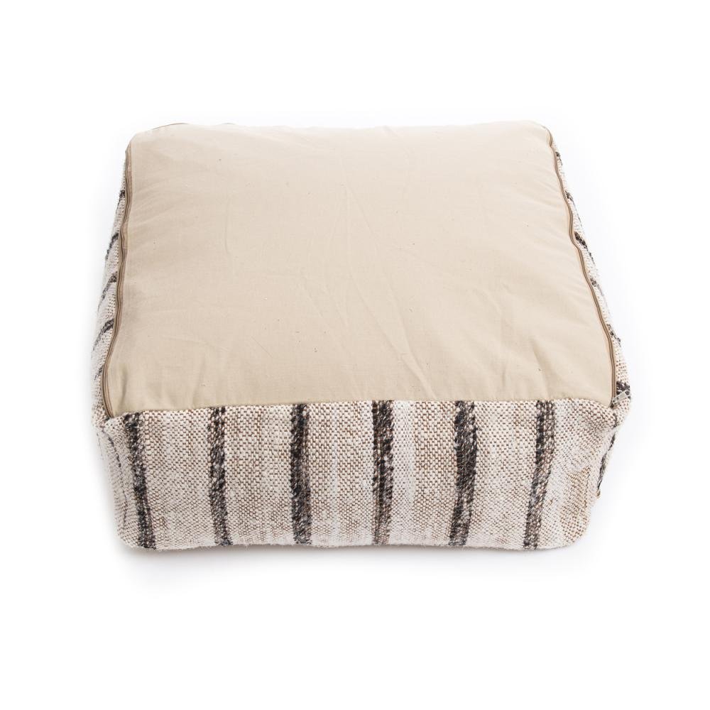 OH MY GEE POUF | BOHEMIAN WHITE - Green Design Gallery