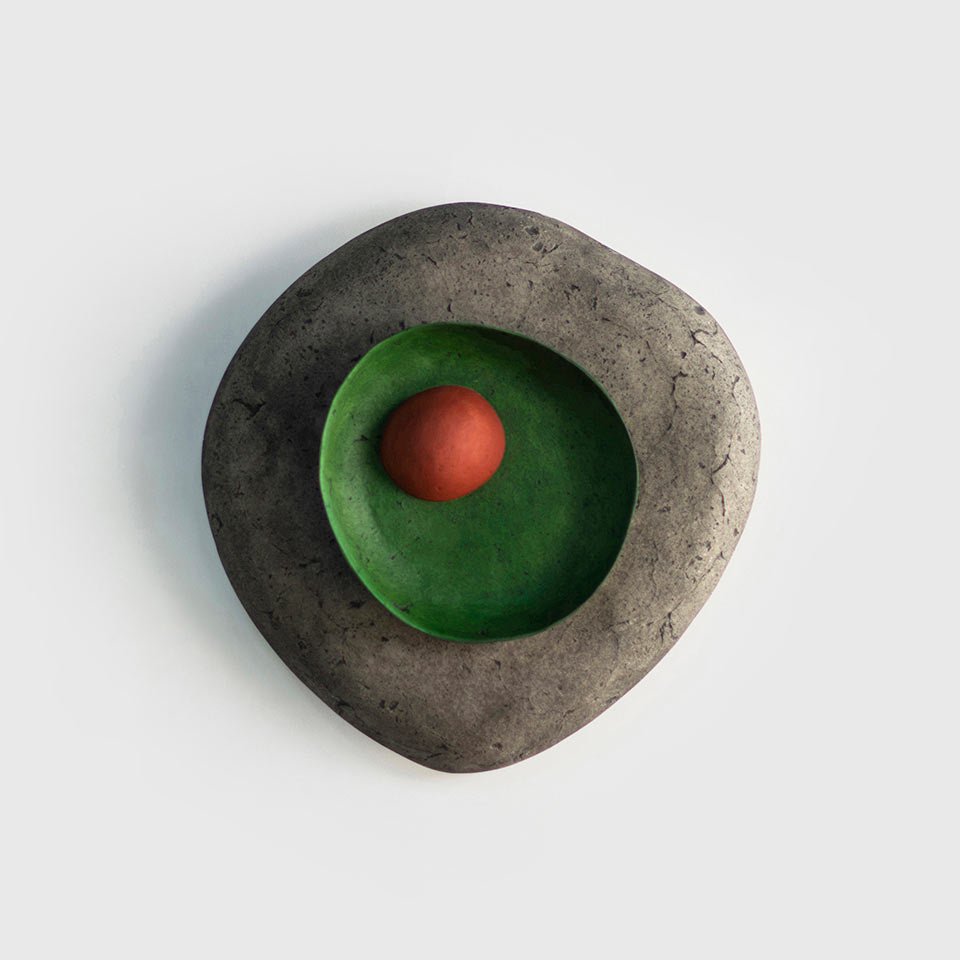 ORGANIC SCONCE LAMP | RECYCLED PAPER | VARIOUS COLORS - Green Design Gallery