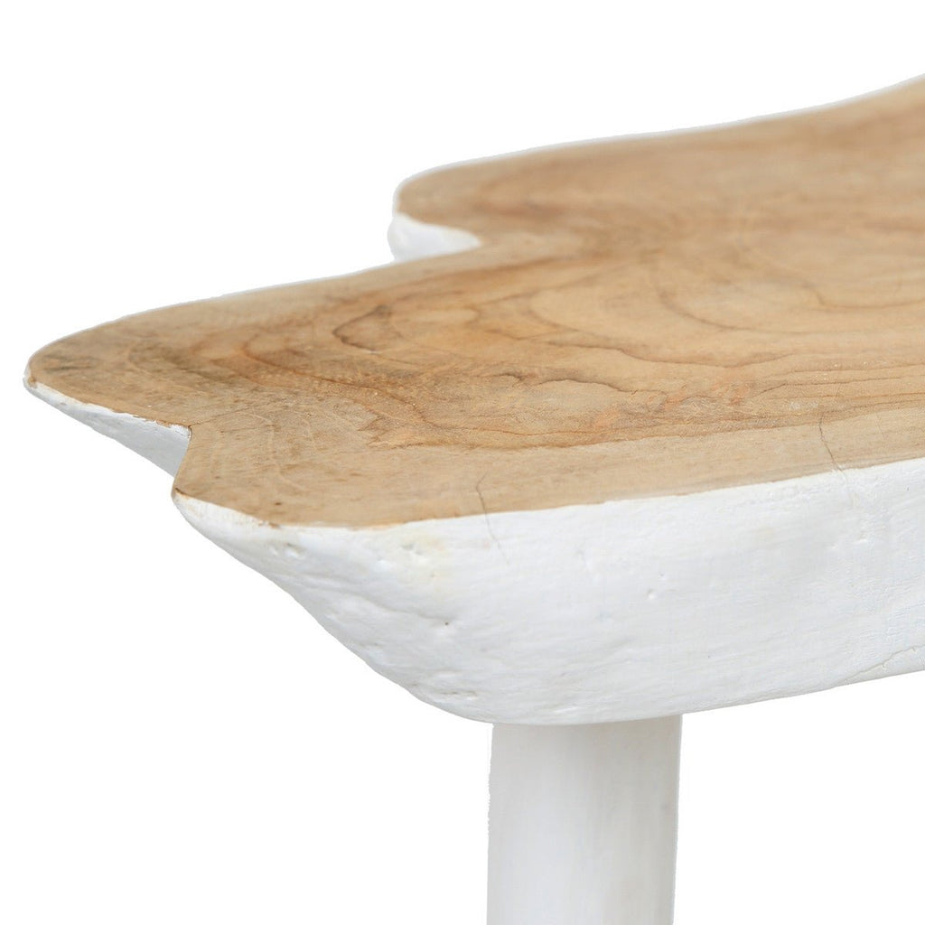 ORGANIC SIDE TABLE / WHITE - Green Design Gallery