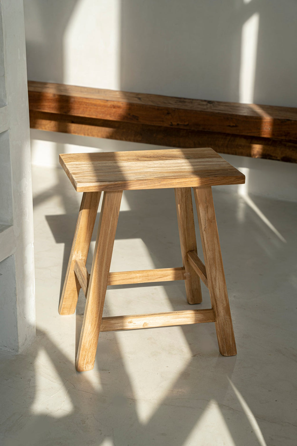 ORIKI STOOL | RECLAIMED TEAK | IN-OUTDOORS - Green Design Gallery