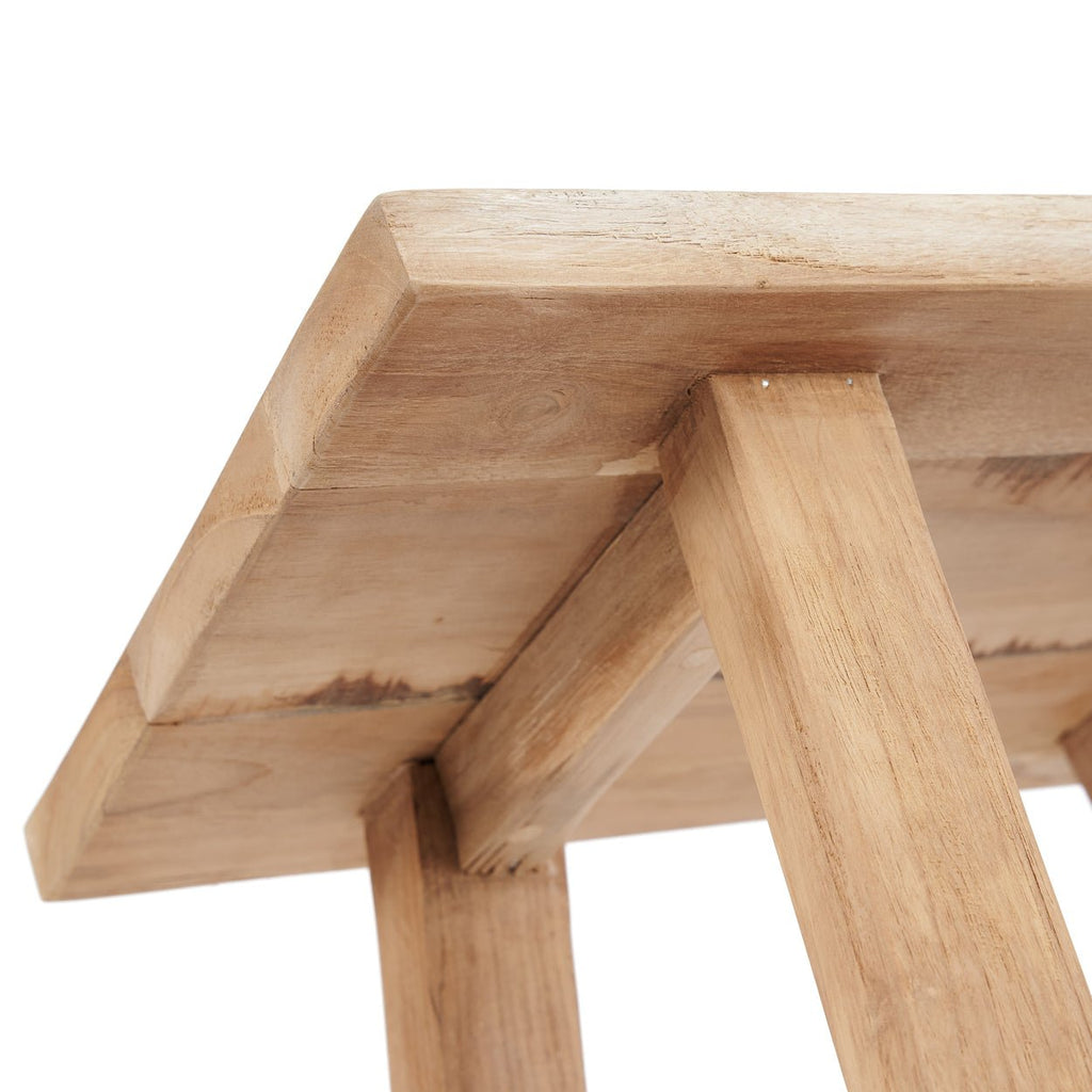 ORIKI STOOL | RECLAIMED TEAK | IN-OUTDOORS - Green Design Gallery