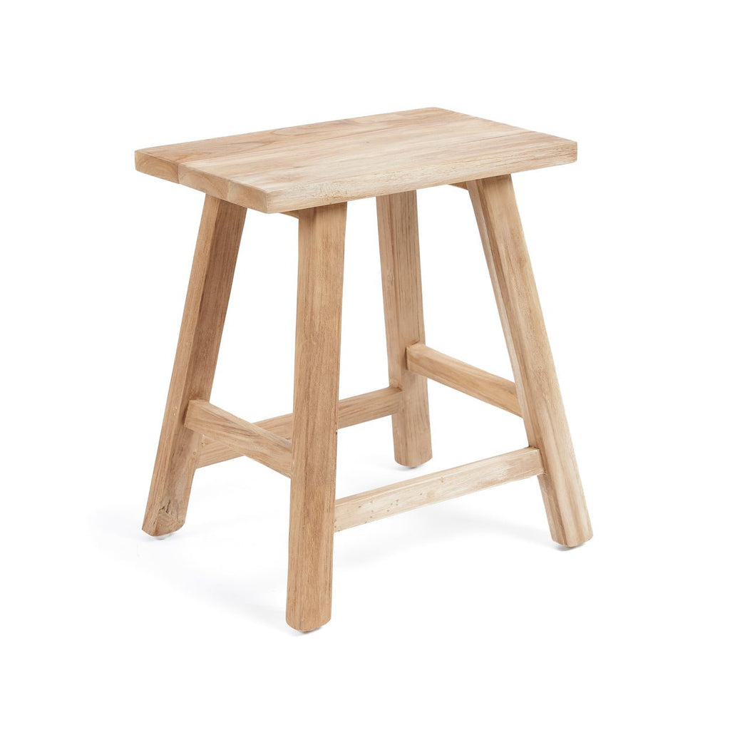 ORIKI STOOL | RECLAIMED TEAK | IN-OUTDOORS - Green Design Gallery