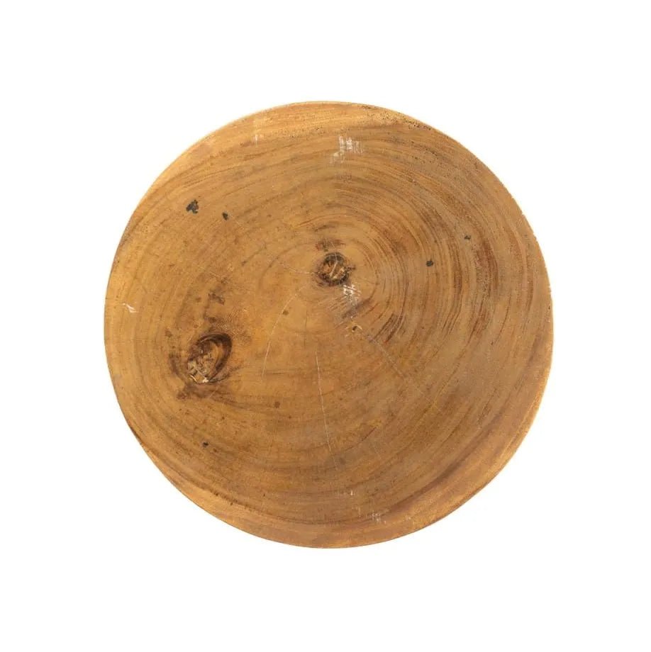 PACHA MAMA STOOL +SIDE TABLE | NATURAL - Green Design Gallery