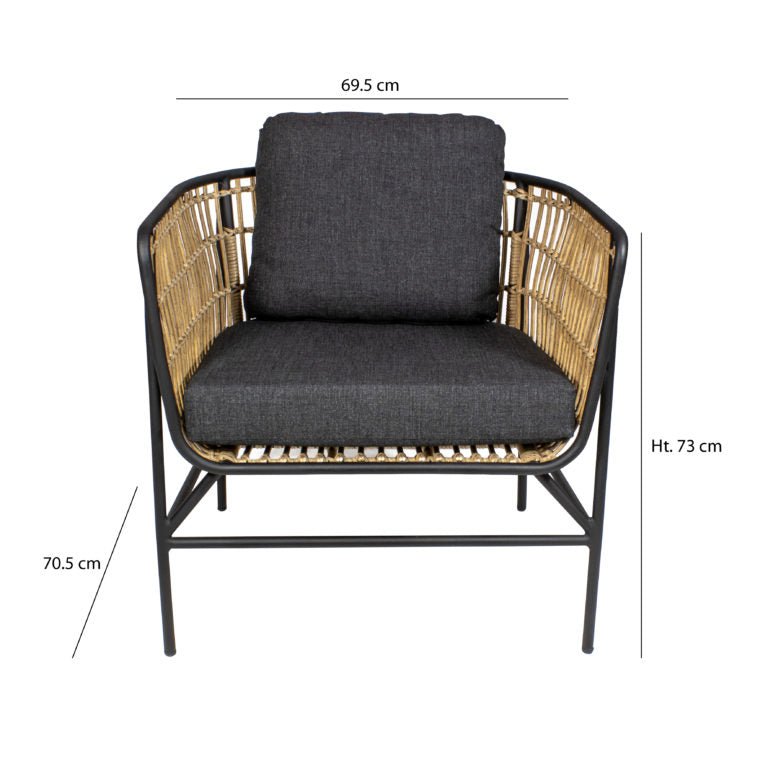 PALAWAN ARMCHAIR | IN-OUTDOORS - Green Design Gallery