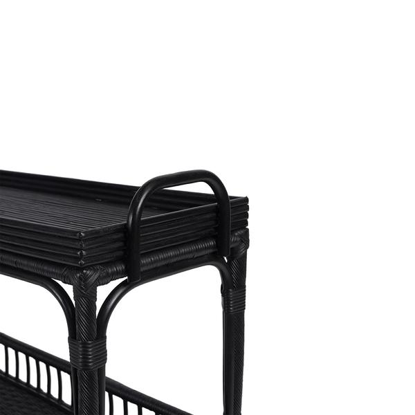 PALM SPRINGS BAR CART | BLACK - Green Design Gallery