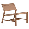 PANAMA OCCASIONAL CHAIR | LEATHER SEAT+BACK - Green Design Gallery