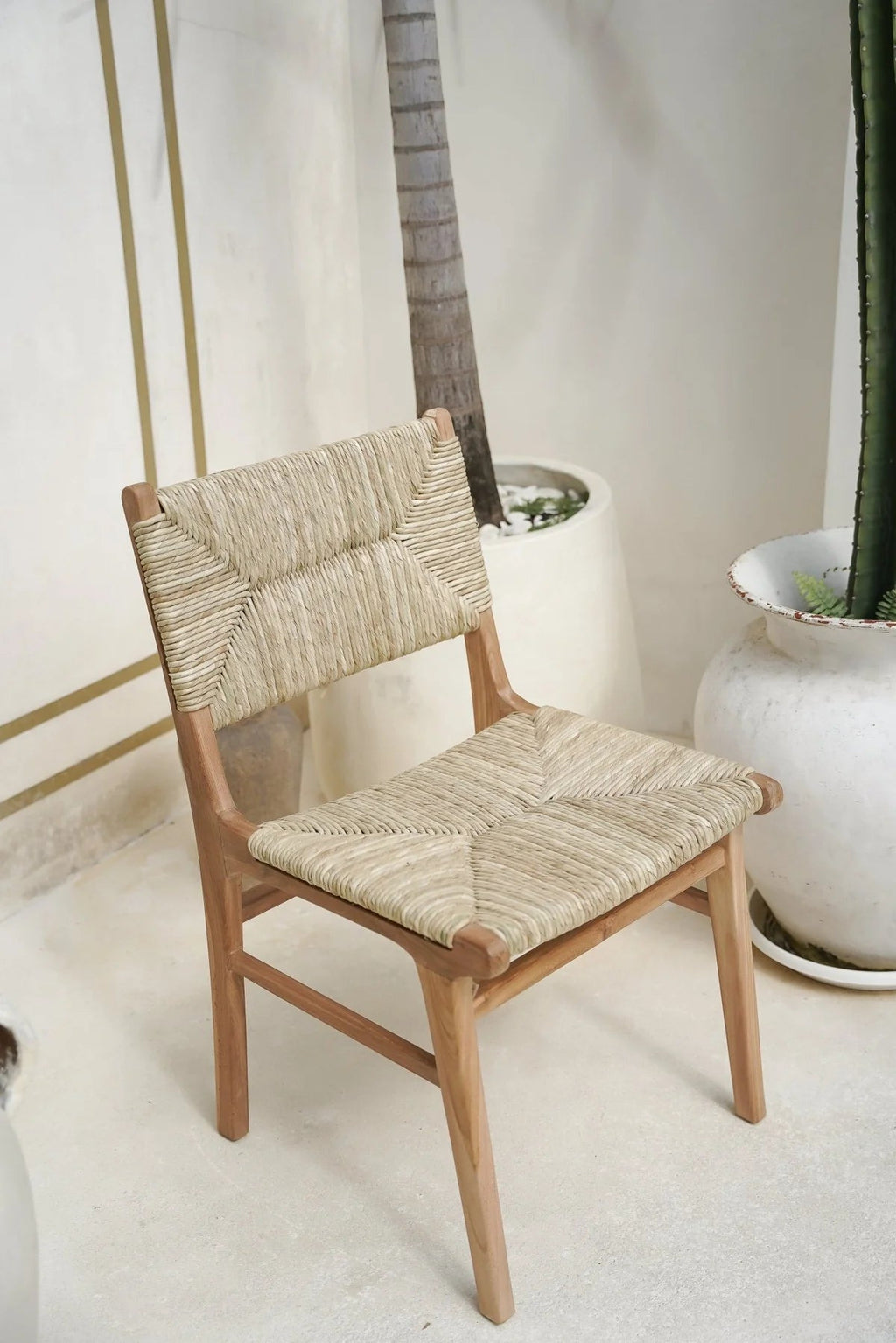 PANTAI DINING CHAIR | NATURAL TEAK - Green Design Gallery