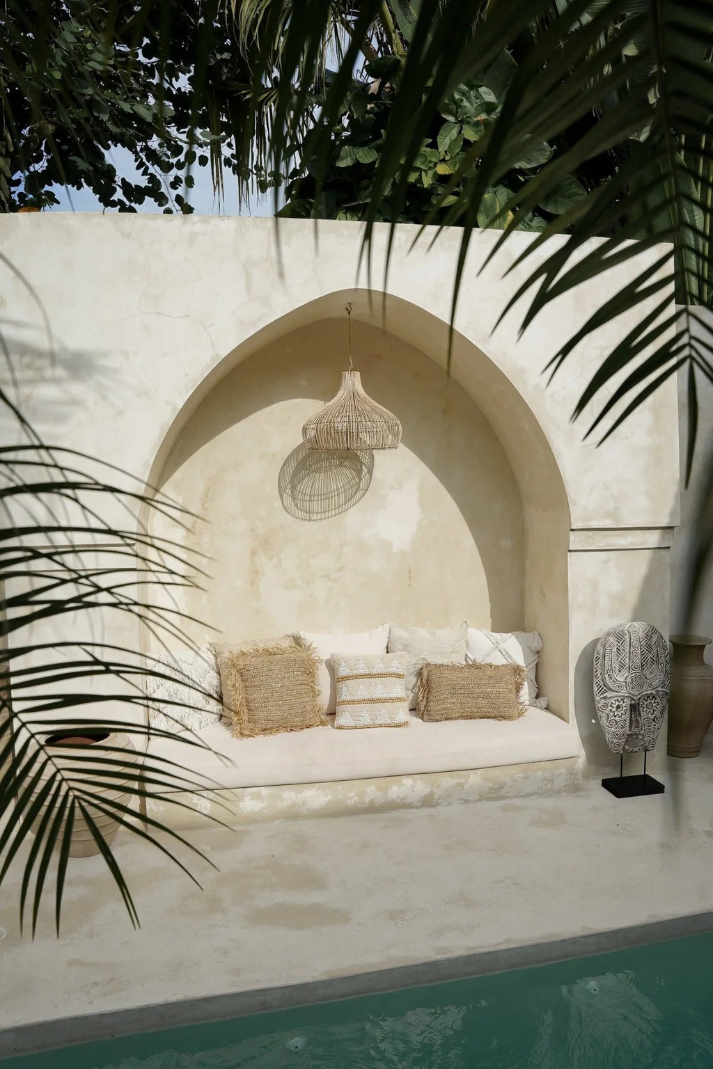 PANTAI PENDANT SHADE | NATURAL RATTAN - Green Design Gallery