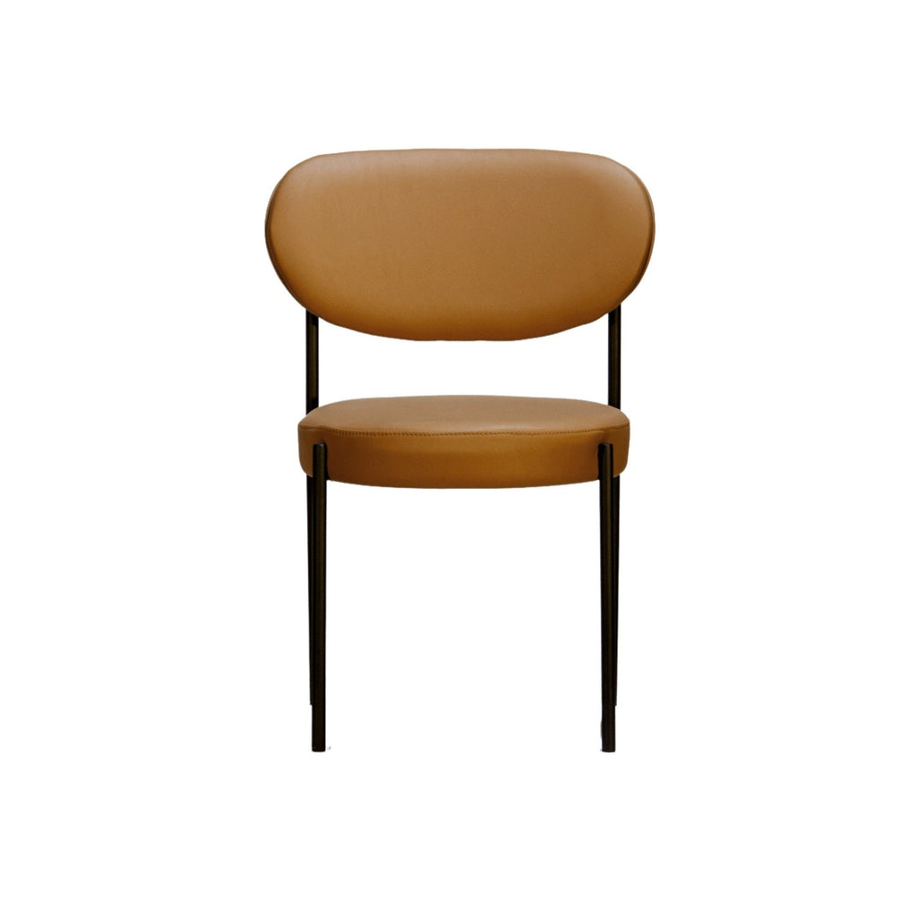 PATRICE DINING CHAIR | STACKABLE | CAMEL VG - Green Design Gallery