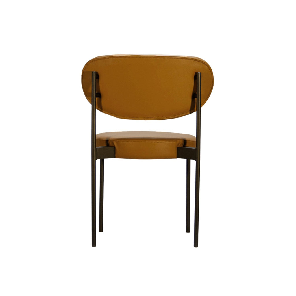 PATRICE DINING CHAIR | STACKABLE | CAMEL VG - Green Design Gallery