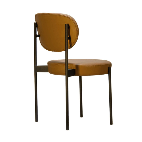 PATRICE DINING CHAIR | STACKABLE | CAMEL VG - Green Design Gallery