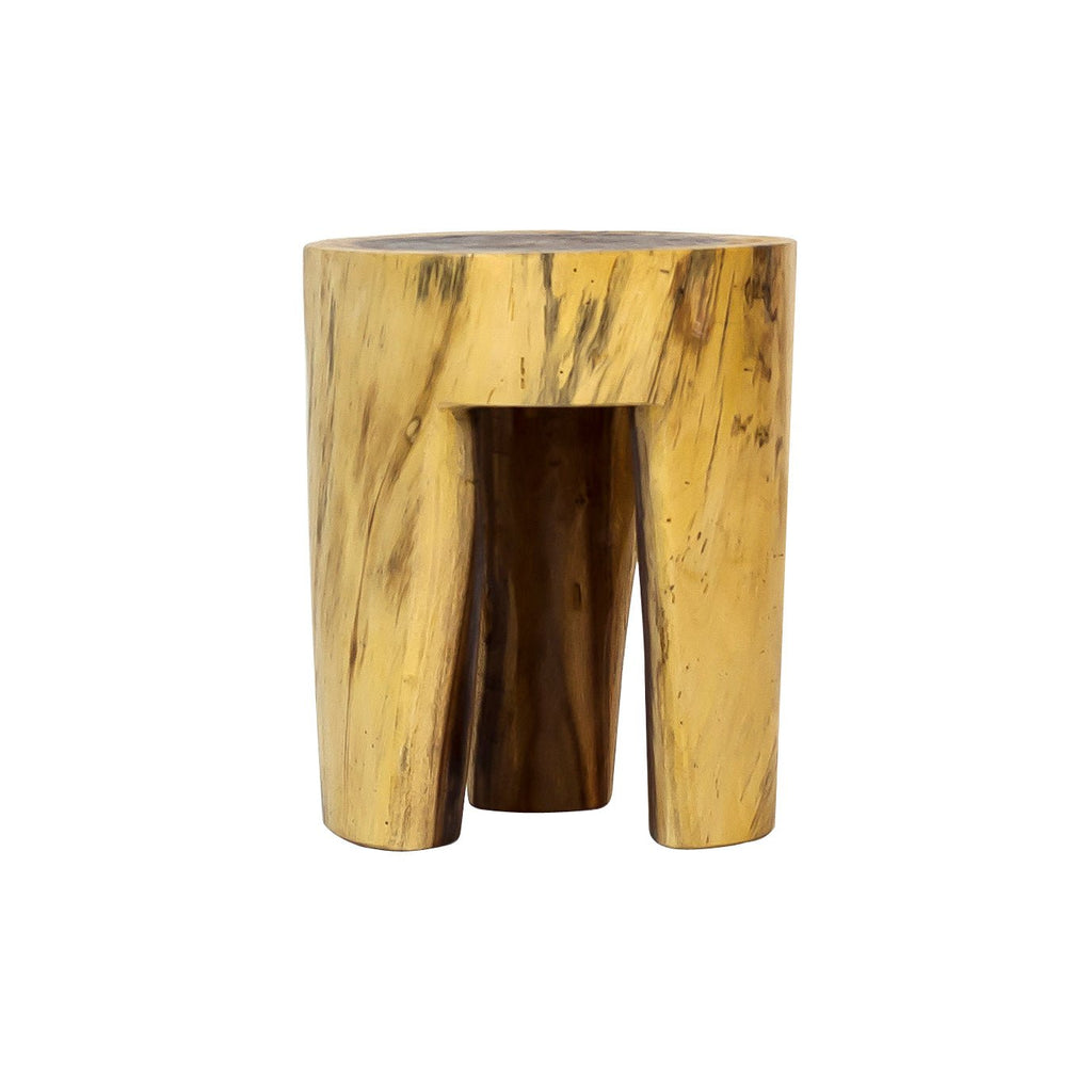PEG LOW STOOL + SIDE TABLE / NATURAL - Green Design Gallery