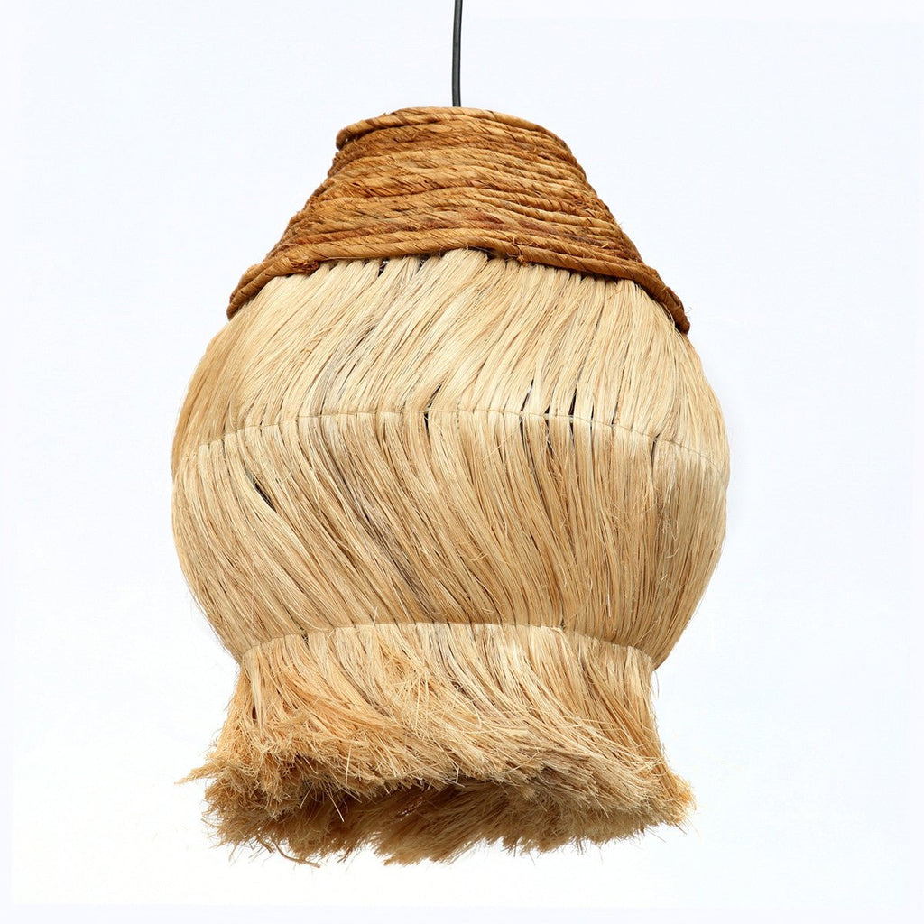 PENCIL SKIRT PENDANT / NATURAL - Green Design Gallery