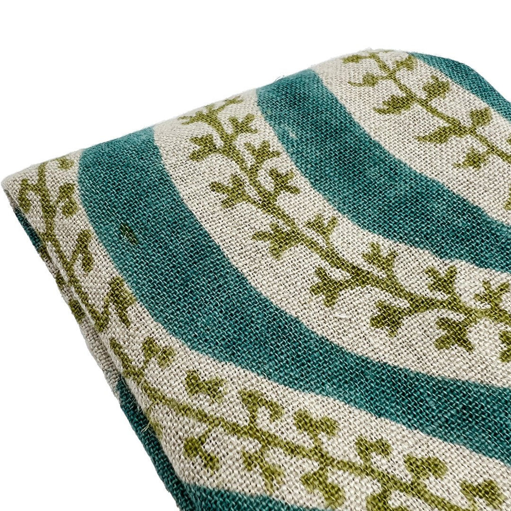 PERENNIAL GARLAND LINEN NAPKIN | SET OF 4 - Green Design Gallery