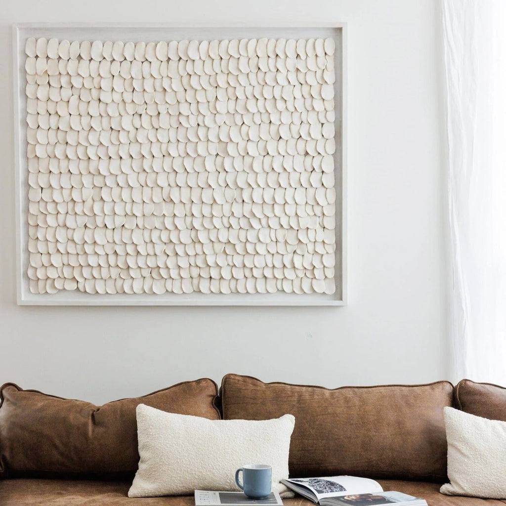 PETAL CLAY WALL ART | NATURAL | 3 SIZES - Green Design Gallery
