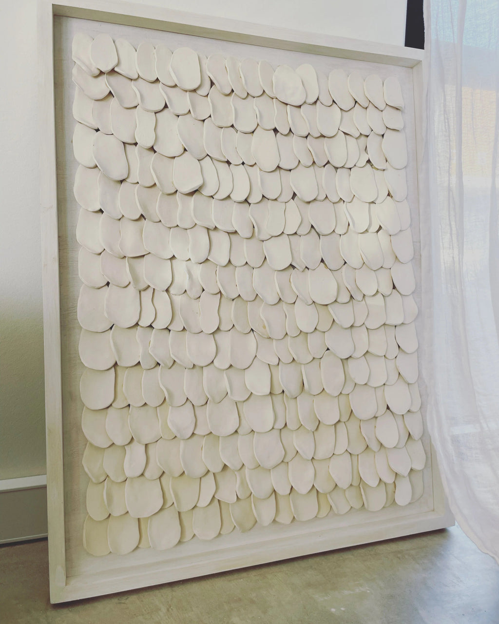 PETAL CLAY WALL ART | NATURAL | 3 SIZES - Green Design Gallery