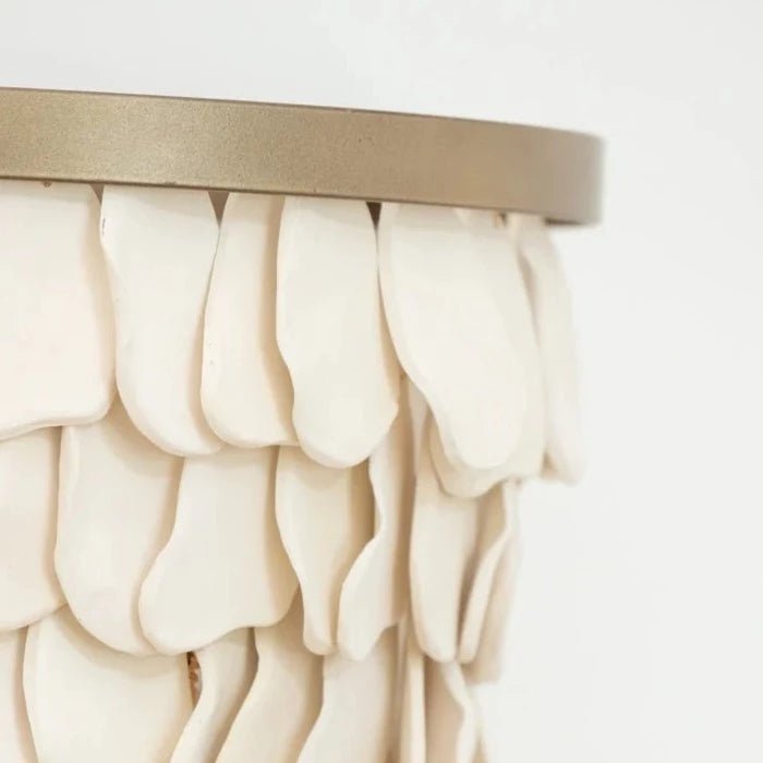 PETAL WALL SCONCE | NATURAL CLAY - Green Design Gallery