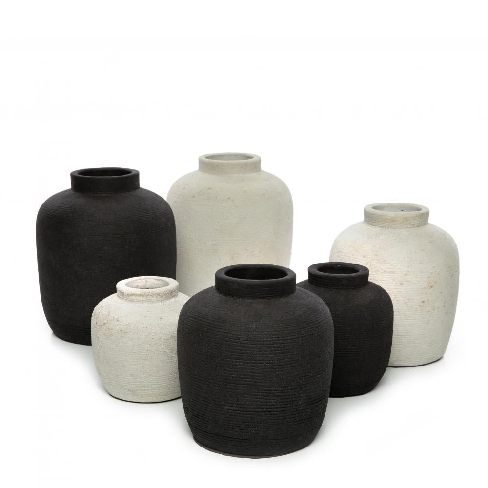 PICKY TERRACOTTA VASE | CONCRETE | 3 SIZES - Green Design Gallery