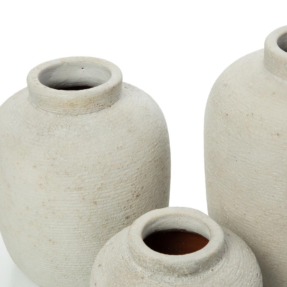 PICKY TERRACOTTA VASE | CONCRETE | 3 SIZES - Green Design Gallery