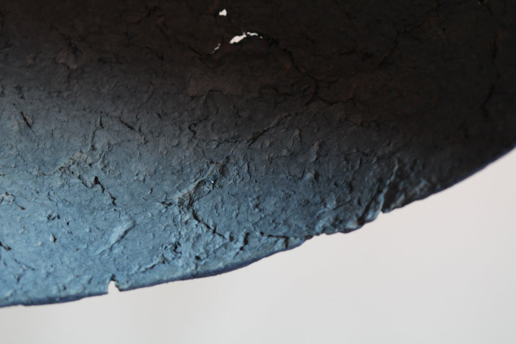 PLUTO PENDANT LAMP | PAPIER MACHÉ | 2 COLOR CHOICES - Green Design Gallery