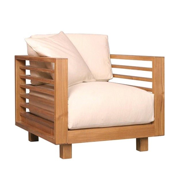 POLARIS LOUNGE CHAIR / NATURAL (INDOOR-OUTDOOR) - Green Design Gallery