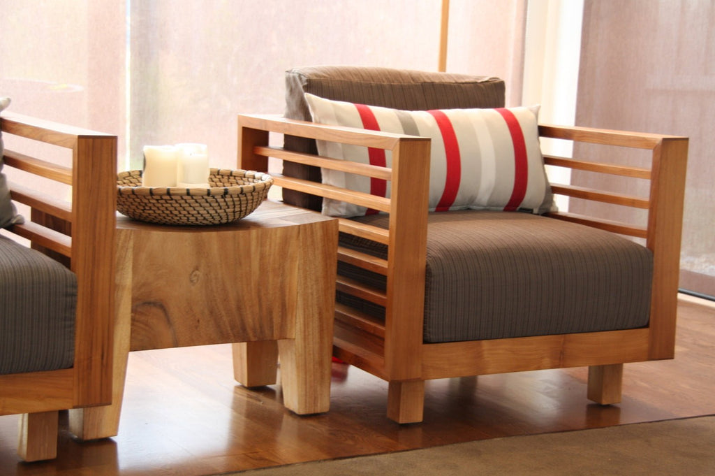 POLARIS LOUNGE CHAIR / NATURAL (INDOOR-OUTDOOR) - Green Design Gallery