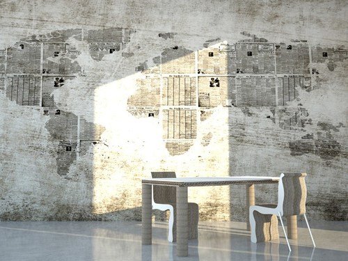 Pole Dining Table | Natural - Green Design Gallery