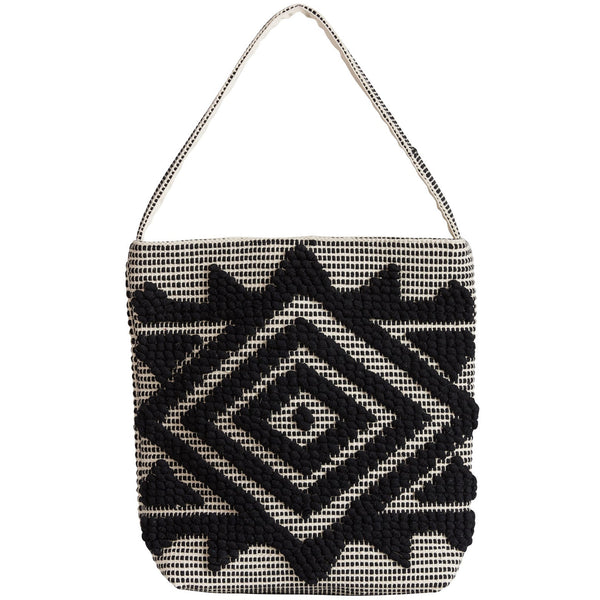 POMME EVES TOTE | NATURAL+BLACK - Green Design Gallery