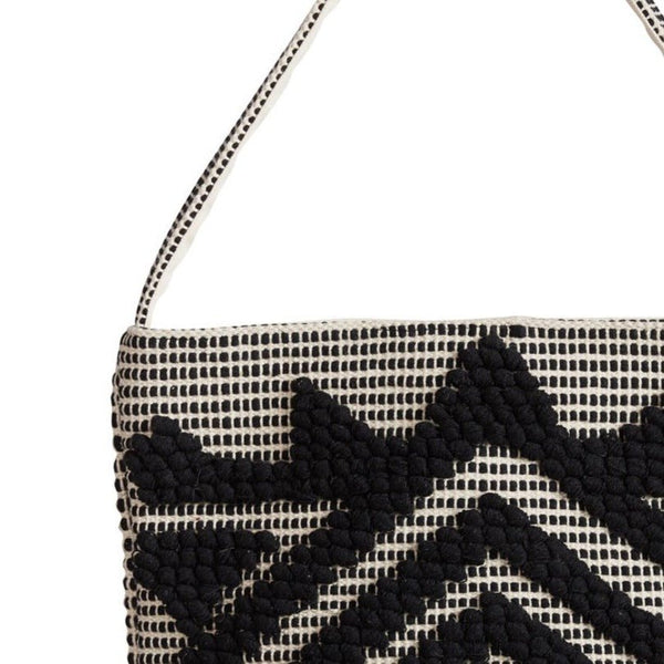 POMME EVES TOTE | NATURAL+BLACK - Green Design Gallery