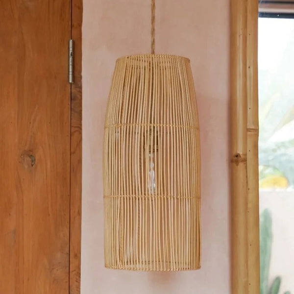 PONDOK PENDANT SHADE | NATURAL RATTAN - Green Design Gallery